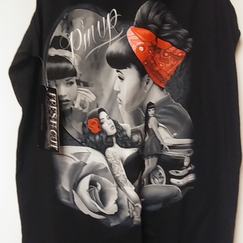 Pin up Tank top Racer back - Picture 2 of 6